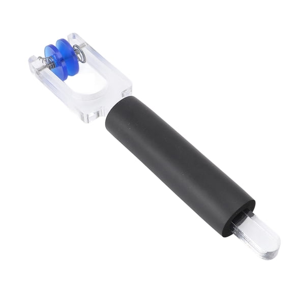 Yajisi Aluminum Foil Crimper Burnisher DualSpring Roller, Ergonomic Foam Grip, Portable Foiling Tool for Glass & Foil