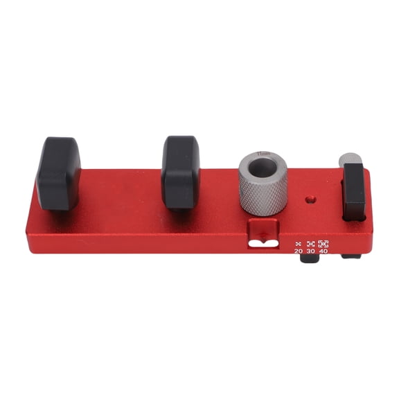Yajisi Aluminum Profile Drilling Locator with Step Drill Bit Quick Positioning Hole Punch Guide Jig for 0.79 in / 20mm 1.18 in / 30mm 1.57 in / 40mm Series Profiles