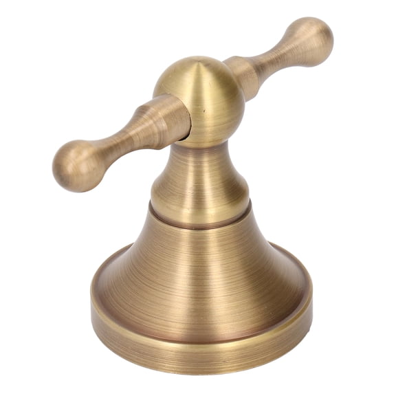 Yajisi Antique Solid Copper Wall Mounted Coat Hook, Heavy Duty Bath Robe Towel Hanger for Bathroom and Kitchen, 4.72 inches / 12 cm