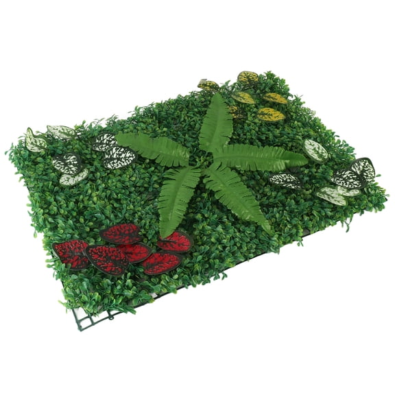 Yajisi Artificial Plants Grass Wall Panel Greenery Backdrop for Indoor Outdoor Decor 23.6x15.7 inches / 60x40 cm Type 1