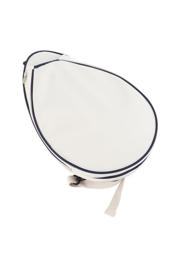 Athletic Tennis Backpack for Men Women Water Resistant Tennis Racket Sling Bag with Adjustable Shoulder Strap for Pickleball Badminton Rackets Blue Border 18.5x11.8in / 47x30cm