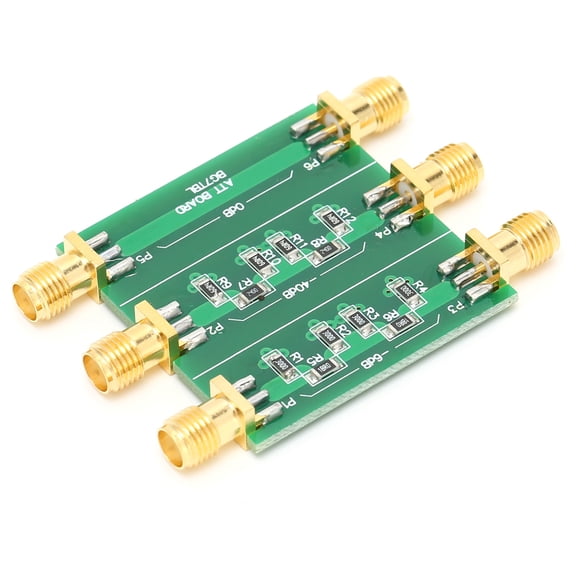 Yajisi Attenuator Module -6dB -40dB DC-600MHz 50ohm for NWT Series Scanner Calibration Device (1.6mm / 0.1 inches Board Thickness)