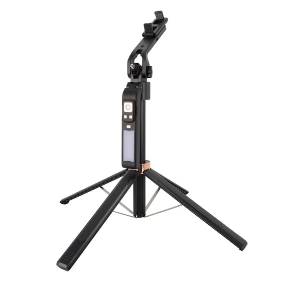 Yajisi Auto Face Tracking Stabilizer for Smartphone Camera 5.9FT / 1.8m Extendable Phone Holder Quadrupod with Remote Control and Fill Light