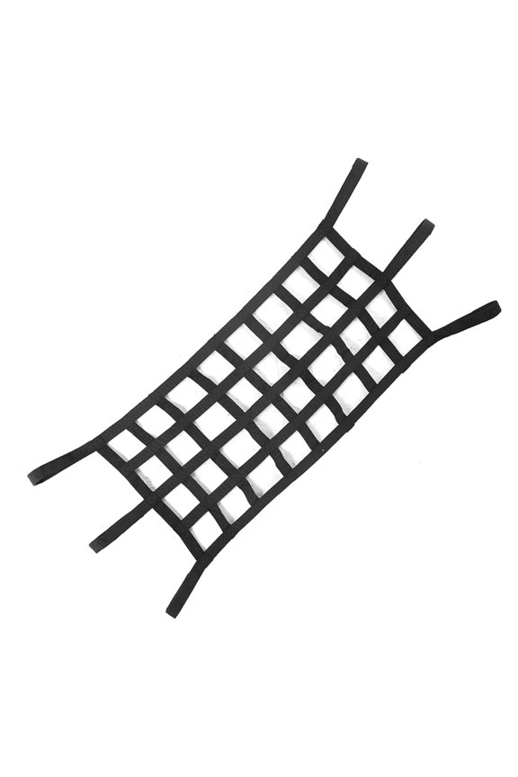 Automotive Rear Trunk Cargo Net Storage Organizer Mesh Luggage Holder Hammock Fit for Jeep Wrangler TJ JK 1997-2017 Heavy Duty PVC 8.66x7.87 inches / 22x20 cm