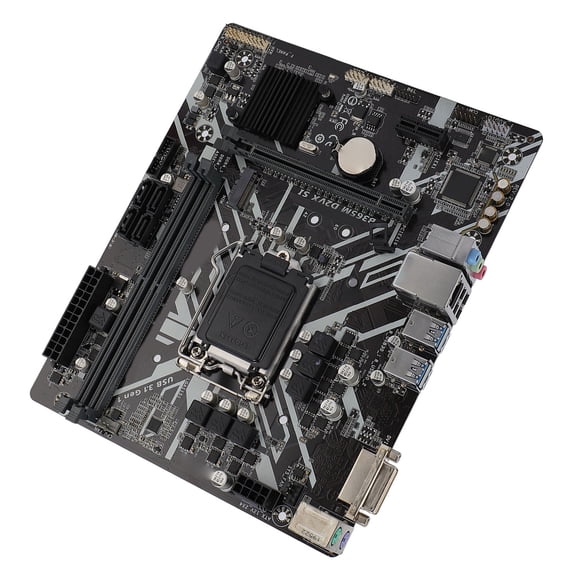 Yajisi B365M D2VX SI M ATX Motherboard Dual Channel DDR4 DIMM LGA 1151 Support for 9th 8th Gen Intel Core I9 I7 I5 I3 Pentium Celeron CPU High Speed PC Mainboard 11.4 x 10.2 in / 29 x 26 cm