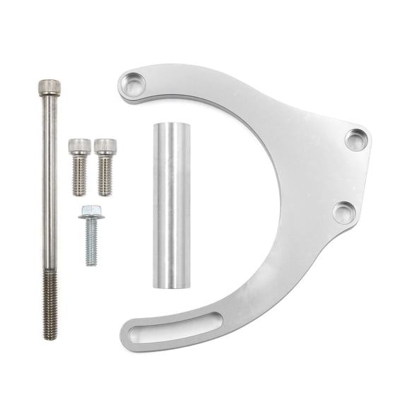 Yajisi BBC Alternator Bracket Adjustable LWP Low Mount Replacement for Big Block Chevy Long Kit 551496[cite: 1] Premium Aluminum Alloy Accessory (8.66 inches / 22 cm)