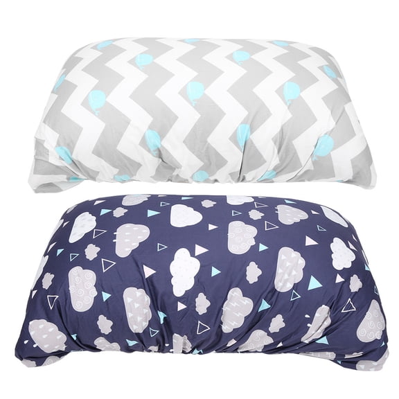 Yajisi Baby Changing Pad Cover Soft Cotton Blend Diaper Table Sheets 2-Pack Whale and Cloud Pattern Infant Nursery Bedding Free Size (33in / 85cm)