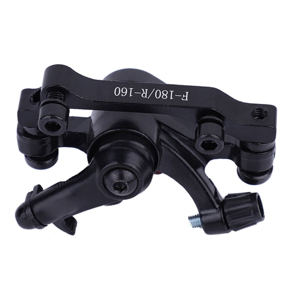 Yajisi Bicycle Brake Device Mechanical Bike Pulling Disc Brake Front Rear Disc Brake BB8 F180R160 Light Alloy Disc Brake Device For Mountain Bikes And Cruiser Bikes Silver (4.7 inches / 12 cm)