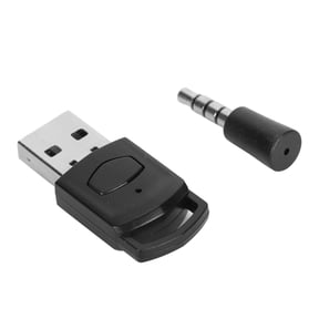 Yajisi Bluetooth 5.0 Sound Transmitter Wireless BT Audio Adapter with Microphone Professional Plug and Play Dongle for PS5 PC Switch Laptop Gaming Console Accessories (11.00 x 7.00 x 2.00 Inches)