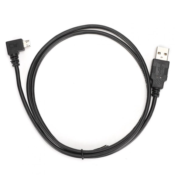 Yajisi C0402 39.37 inches / 1 m Right Angle Micro USB to USB Connecting Cable for Data Transmission Charging