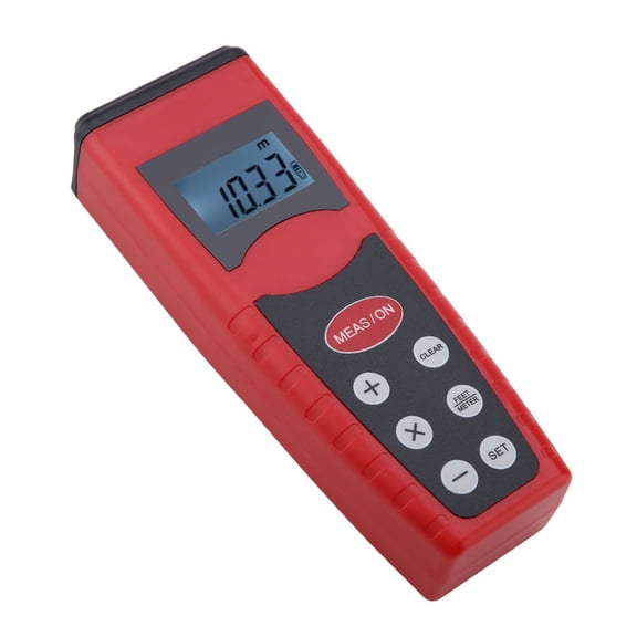 Yajisi CP-3000 Digital LCD Handheld Length Distance Measure Handhold Laser Ultrasonic Range Finder 1.5-60 ft (0.5-18m) Range[cite: 1]