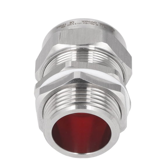 Yajisi Cable Gland Connector IP66 Water Proof Dual Sealing 304 Stainless Steel Armor Explosion Proof Electrical Conduit Fitting G1 M32 NPT 1 Inch (25.4 mm)