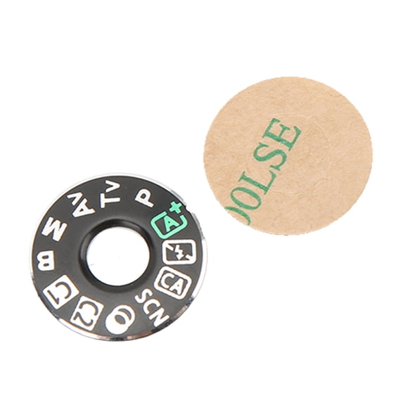 Yajisi Camera Mode Dial Plate Mode Dial Top Cover Mode Turntable Patch for 80D Camera Spare Part Accessories Replacement Iron Material Plate (0.79 inches / 2 cm) Easy Install Kit