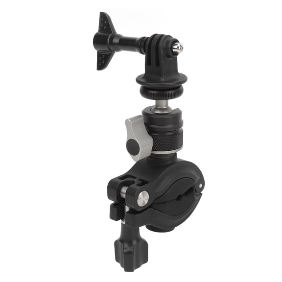 Yajisi Camera Motorcycle Mount Clamp 360 Rotation Anti Shake with 1/4inch Adapter (4.33 inches / 11 cm)