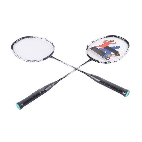 Yajisi CarbonAluminum Badminton Racket Durable Frame, Soft Handles, TSplit Joint, Carrying Bag, Ideal for Outdoor Training