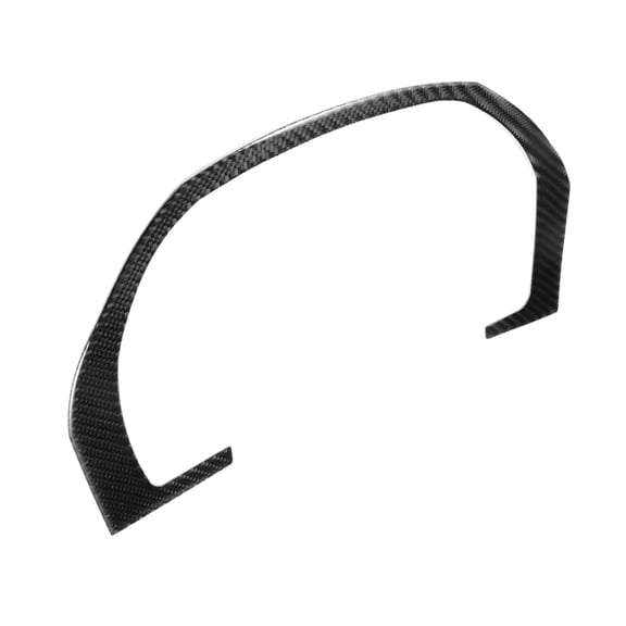 Yajisi Carbon Fiber Instrument Panel Trim Frame Decoration Fit for Honda CRV 2007-2011, Car Interior Dashboard Upgrade Molding Cover Overlay, 15.7 x 8.7 Inches / 40.0 x 22.0 cm