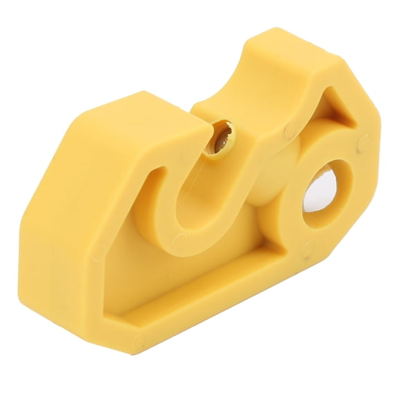 Yajisi Circuit Breaker Lockout Single Pole Plastic Shell Miniature Air Switch Locking Tool Yellow, 1 Count