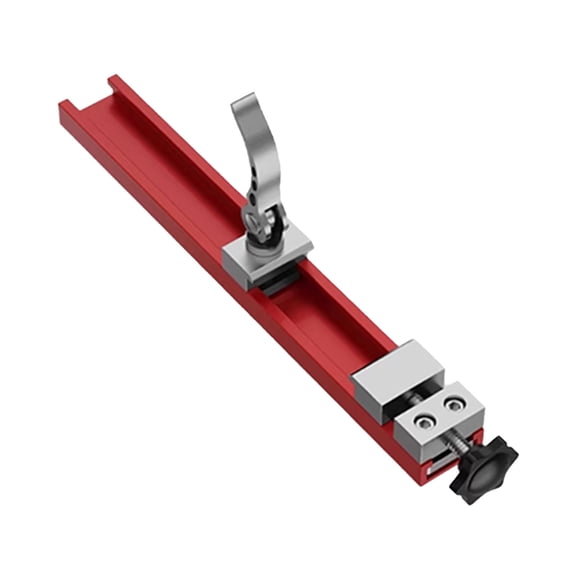Yajisi Circular Saw Guide Rail 240mm / 9.45 inches Adjustable High Strength Aluminium Alloy Precision Base Guide Track Cutting Machine Track Positioner Rail for Precision Woodworking