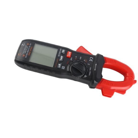 Yajisi Clamp Meter Digital Display Multimeter Ammeter Voltmeter Tester for AC DC Circuit, Accurate Measurement Current Meter with Temperature Probe and Storage Box, 9.06 inches / 23 cm