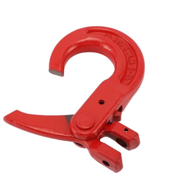 Yajisi Clevis Slip Hook G80 Alloy Steel Heavy Duty Safety Chain Towing Hook 3.15T Load Limit for Factory Lifting, Port Transport and Heavy Construction Projects, 9.4x5.5x2 Inches / 24x14x5 cm