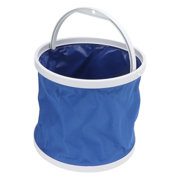 Yajisi Collapsible Fishing Bucket Multifunction Thickened Waterproof Foldable Bucket for Outdoor Fishing Car, 9L / 2.38 Gallons