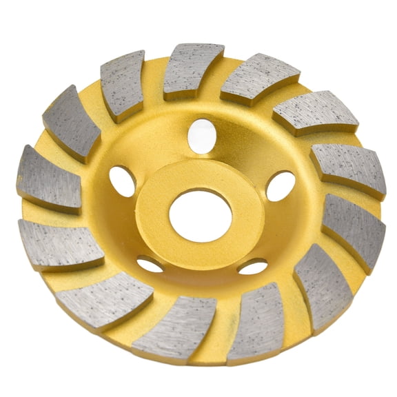 Yajisi Concrete Grinding Wheel Turbo Diamond Segments Cup Disc Fast Cutting for Masonry Grinder 125mm / 5.0 inches[cite: 1]