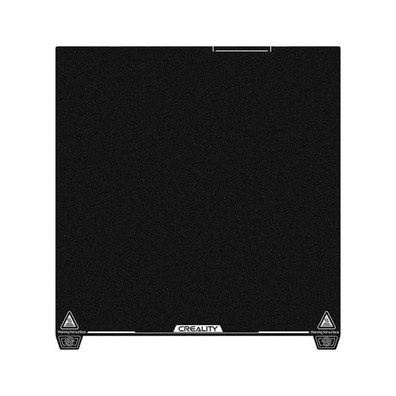 Yajisi Creality K2 Plus Epoxy Resin Build Plate 3D Printer Print Platform with Excellent Adhesion High Flatness Wear Resistance Professional Black Finish 370 x 370 mm / 14.56 x 14.56 inches Pack of 1