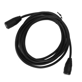 Yajisi DIN 5-Pin Female to Female Audio Adapter Extension Cable 9.8 feet / 3 meters Flexible PVC Cord for AV Equipment Keyboards MIDI Devices and Vintage Audio Systems, Black Color, 1 Pack