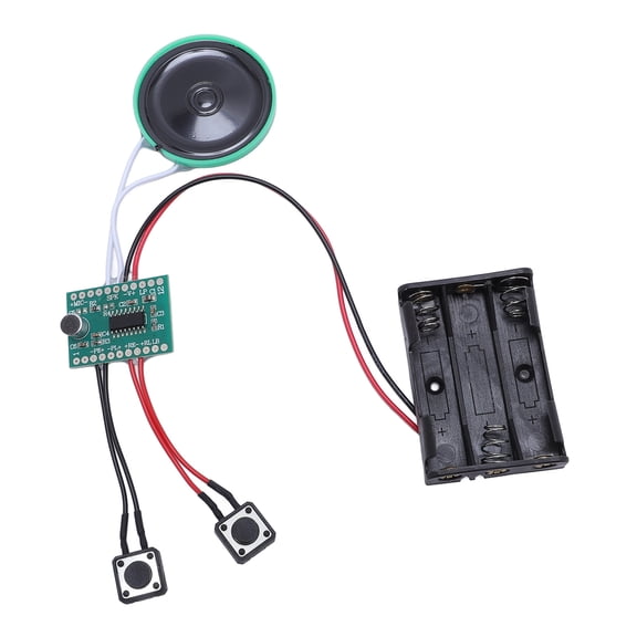 Yajisi DIY Voice Recording Module 4 Minutes Recordable Sound Module with Speaker for Greeting Cards Audio Gifts 5.91 inches / 15 cm