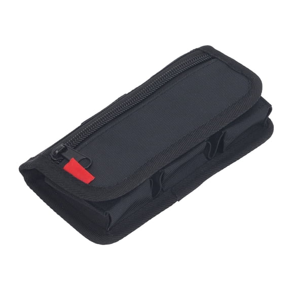 Yajisi DSLR Camera Battery Bag Protective Portable Case Holder for LP-E6 LP-E17 FZ100 FW50 F550 SD Cards 9.8 inches / 25 cm Black