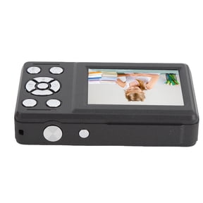Yajisi Digital Camera 64MP 4K 2.4 Inch Screen Anti Shake AF Autofocus 18x Digital Zoom Camera for Travel Party Graduation Wedding Black