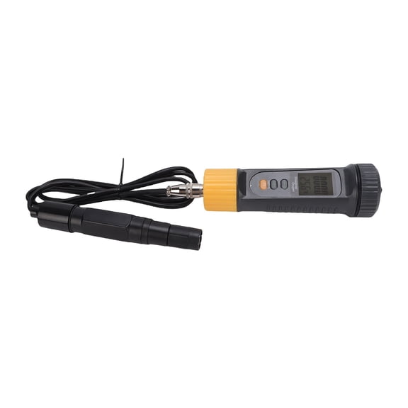 Yajisi Digital Dissolved Oxygen Meter Tester with Bluetooth Tuya App Dual Function DO Probe Water Quality Kit 6.3 inches / 16 cm for Aquarium Pond Fish Tank