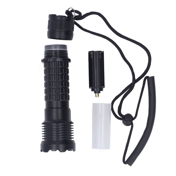 Yajisi Diving Flashlight LED White Light Underwater Dive Torch IPX8 Waterproof Professional Submersible Flashlight for Deep Sea Emergency