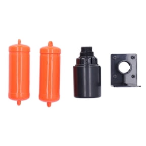 Yajisi Double Float Liquid Level Switch, Premium PP Plastic Automatic Water Level Controller Flow Switch for Self Provided Water Pumps, Deep Wells, and Factory Pools, 15A 250V (380V), YT-70AB