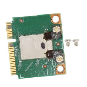 Yajisi Dual-Band Wireless Mini PCIe Network Card Module, AC1200 WiFi Adapter with Bluetooth 4.2, up to 1200Mbps, Windows 7/10 Compatible, Black
