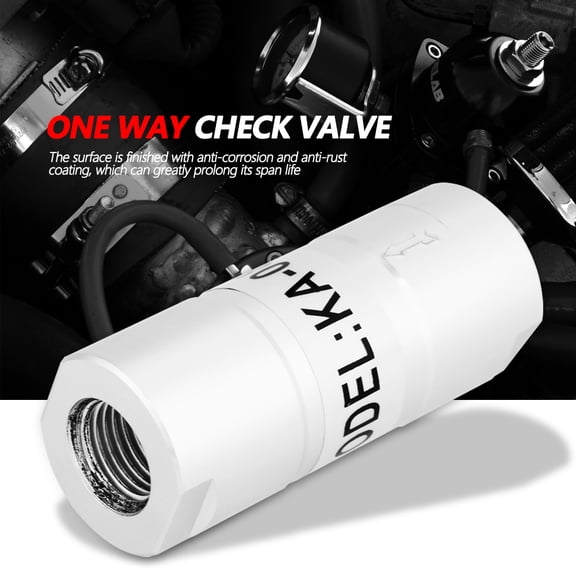 Yajisi Durable Zinc Alloy KA-08 Air Direction Control G1/4 Inch One Way Pneumatic Check Valve For Air Compressors And Pneumatic Tools Which Requires High Reliability And Performance