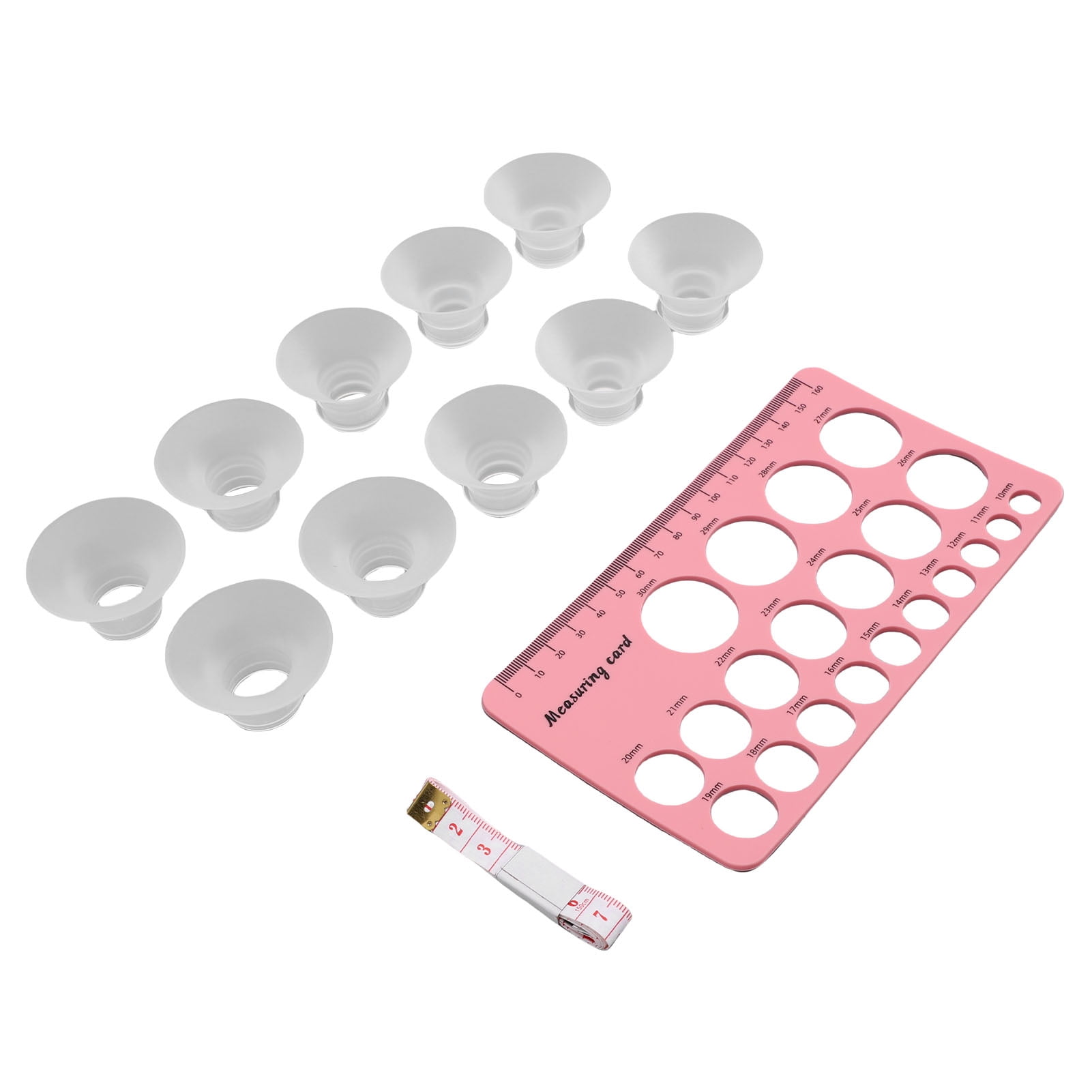 Yajisi Electric Breast Pump Flange Sizing Kit Accessory Set, Includes ...