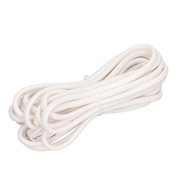 Yajisi Electric Heat Cable Waterproof Silicone Rubber Heating Cable for Water Pipe Defrosting Defrost Anti Freezing 240W AC220V 19.7ft / 6m Long High Temp Rated Double Layer Insulator Long Service