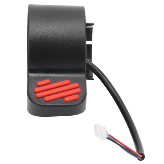Yajisi Electric Scooter Finger Thumb Speed Throttle Replacement Part for Commuting and Outdoor Recreation, Durable PC ABS Construction, High Sensitivity Brake Accelerator Control Accessory in Red