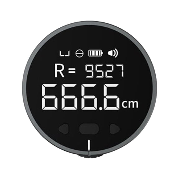 Yajisi Electronic Digital Tape Measure, 328ft / 99.99m Maximum Accumulative Ranging, Rechargeable Rolling Measuring Tool with 1.8inch LCD Display for Flat, Curved & Irregular Surfaces