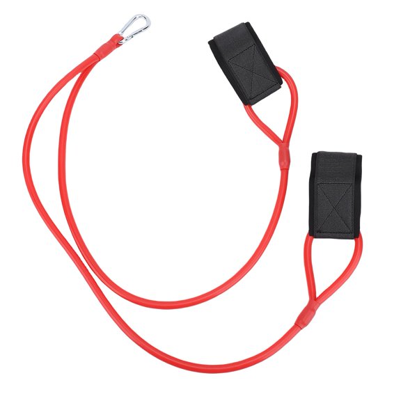 Yajisi Exercise Band Arm Strength Training Soft Latex Elastic Fitness Band for Gym Workout Portable Red 10.63 inches / 27 cm