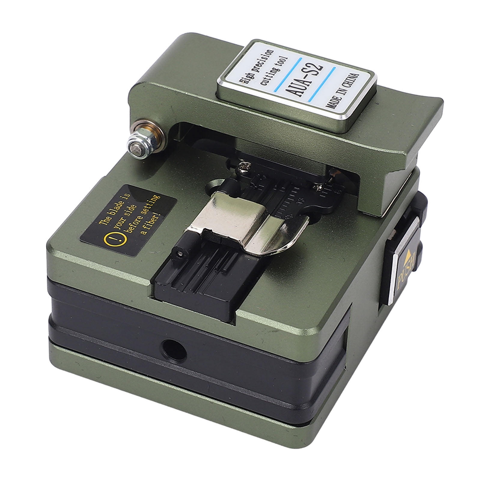 Yajisi Fiber Hot Melt Cutting Machine Optical Cleaver FTTH Wire Cutter Tool with 16 End Faces and 3 in 1 Fixture