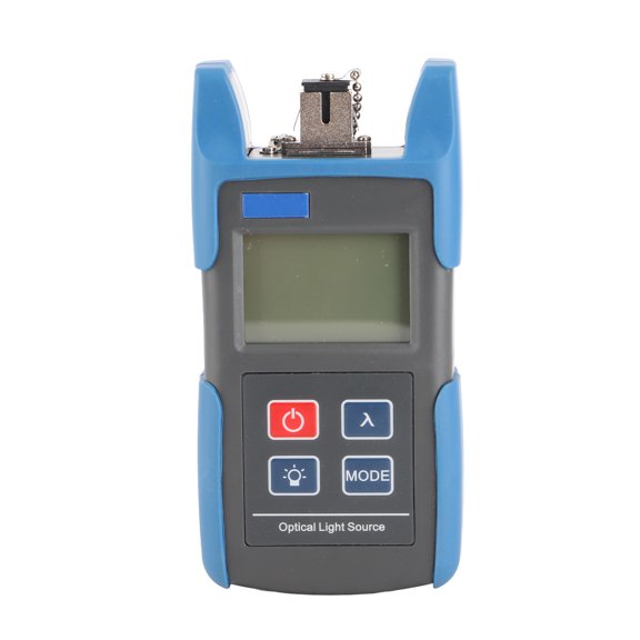 Yajisi Fiber Optic Tester Single Mode 1310 1550nm Fixed SC Head Handheld Power Meter with Protective Case (8.27 in / 21 cm)