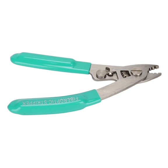 Yajisi Fiber Stripper High Safety Precise Operation Portable 3 Hole Wire Stripper Tool for Working Technicians Electricians Installers Networking Green