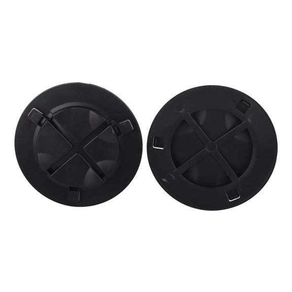 Yajisi Front Wheel Arch Headlight Access Cover Splash Guard Liner Replacement for Cooper R56 R57 R58 R59 2007-2015, Black, 2 Pieces (7.08 inches / 18.00 cm)