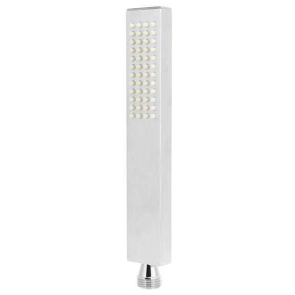 Yajisi G1/2 Flat Square Handheld Shower Head, Full Copper High-Pressure Bathroom Sprayer (24x5x3cm)