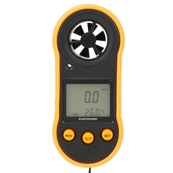 Yajisi GM818 LCD Digital Anemometer Handheld Wind Speed Gauge Meter Air Tester