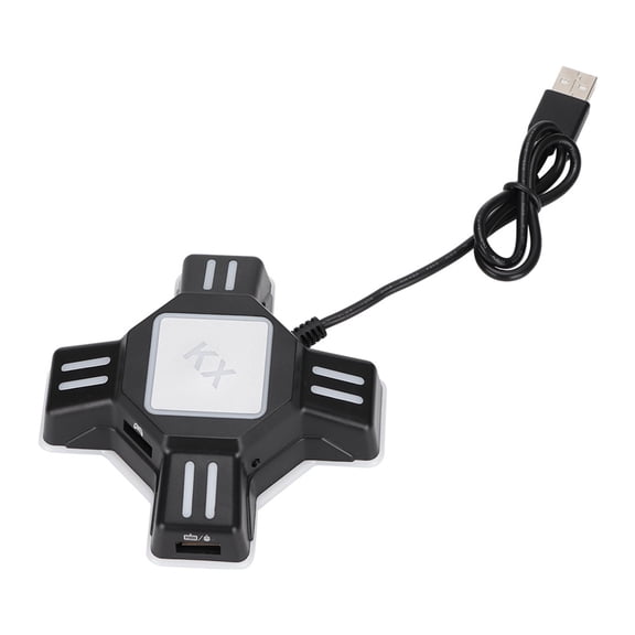 Yajisi Gamepad Converter Game Console to Keyboard Mouse Converter USB Adapter for Switch Xbox PS4