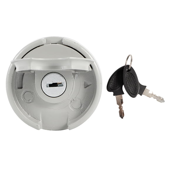 Yajisi Gas Fuel Tank Cap Lock & Keys for Scooter GY6 4-Stroke 139QMB Replacement Accessory Fits TAOTAO RUCKUS ROKETA TANK BAJA 2.2x1.1 inches[cite: 1]