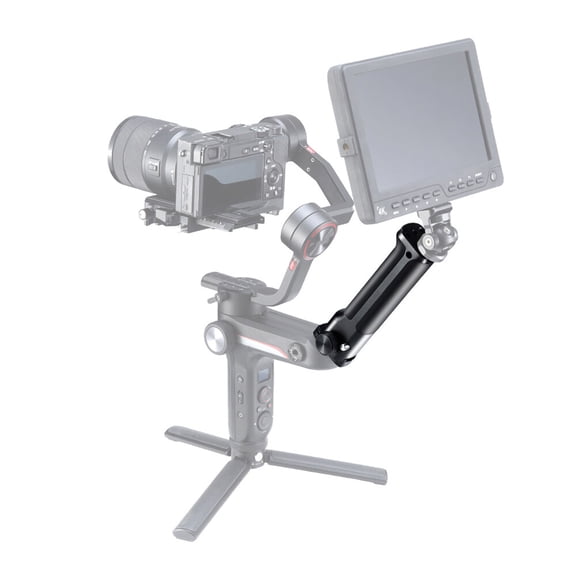 Yajisi Gimbal Stabilizer Handle Hand Grip Extension Rod Holder with Cold Shoe Mount and 1/4 Inch Screw Holes Aluminum Alloy Camera Accessory for Photography and Videography Enthusiasts[cite: 1]